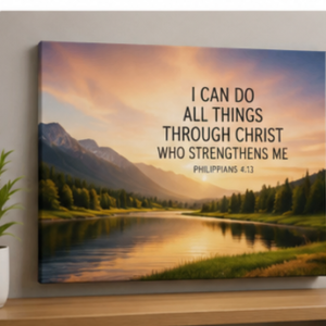 Philippians 4:13 Canvas